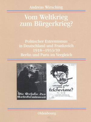 cover image of Vom Weltkrieg zum Bürgerkrieg?